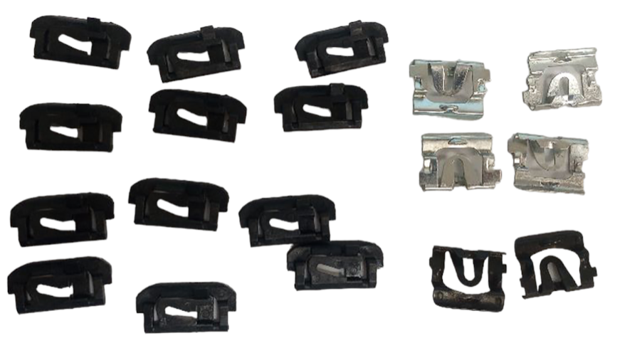 78-87 El Camino Rear Window Molding Clip 18 piece set